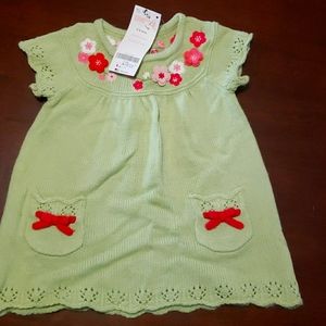 Gymboree baby size 3-6 mos. Dress, New with tags.